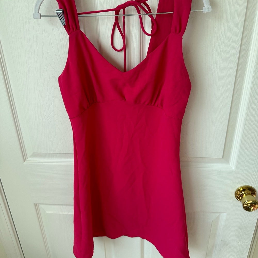 Fuchsia Mini Dress